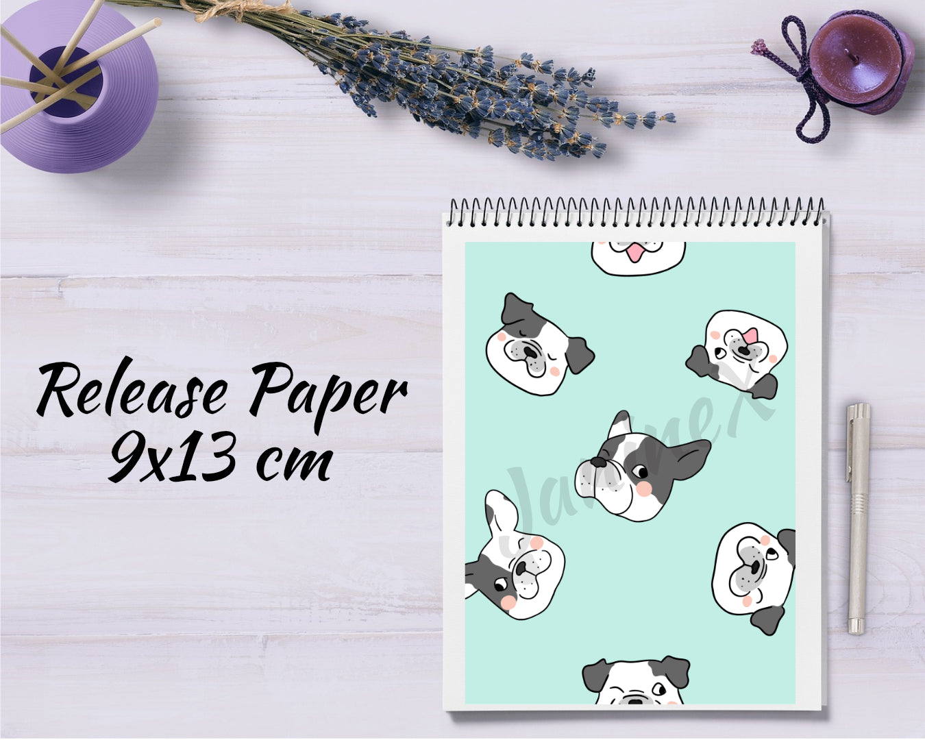 Diamond Painting Motiv Release Paper 9x13 - Tiere