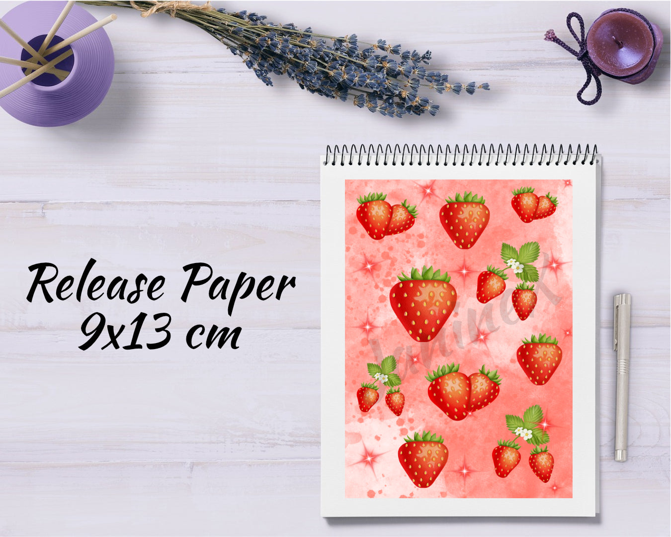 Diamond Painting Motiv Release Paper 9x13 - Pflanzen & Blümchen & Früchte