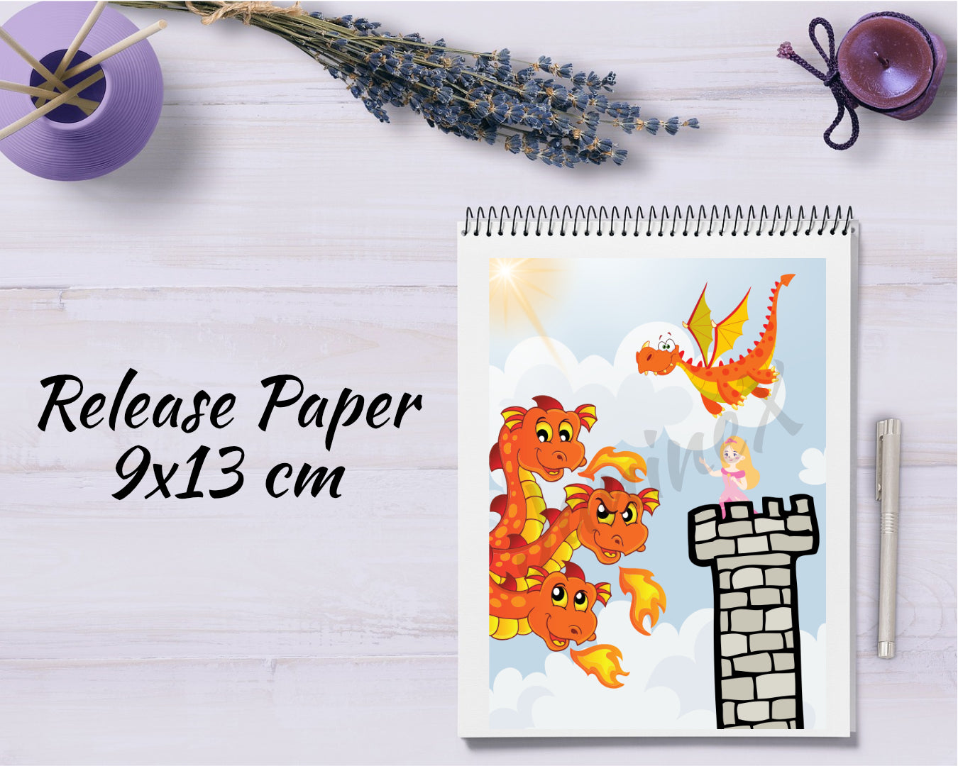 Diamond Painting Motiv Release Paper 9x13 - Fabelwesen