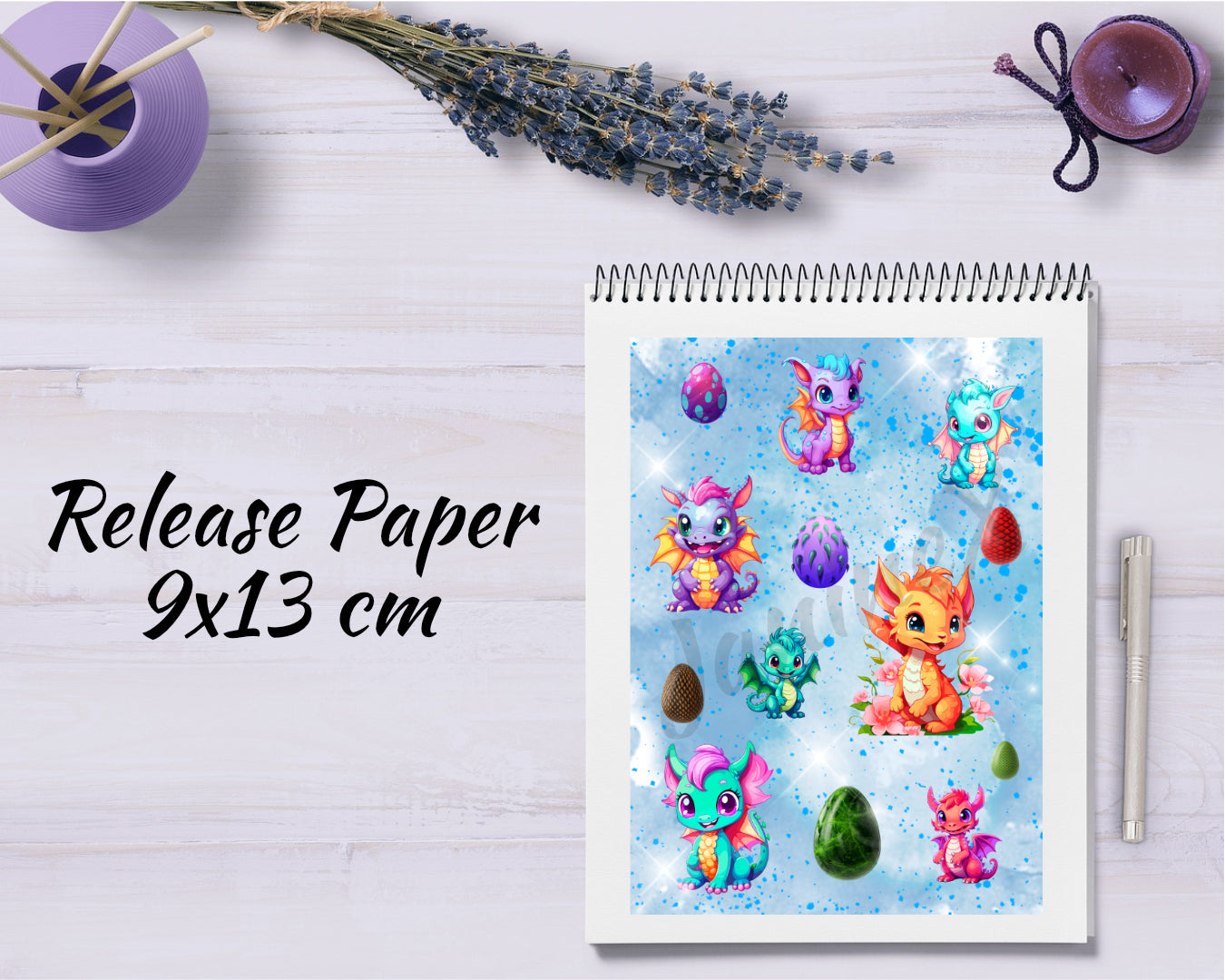 Diamond Painting Motiv Release Paper 9x13 - Fabelwesen