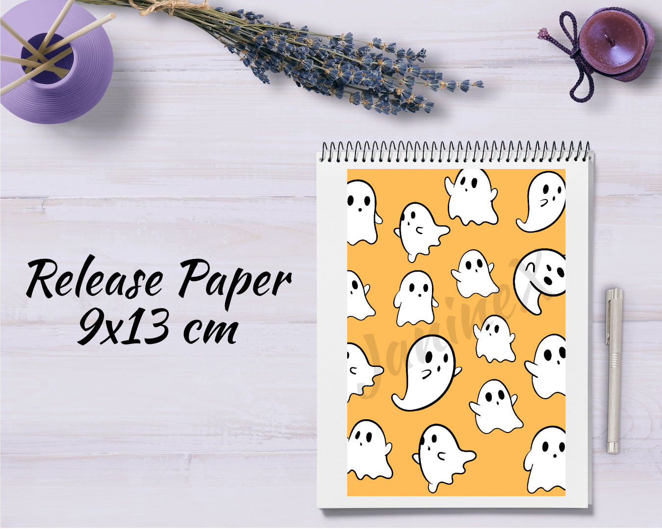 Diamond Painting Motiv Release Paper 9x13 - Halloween