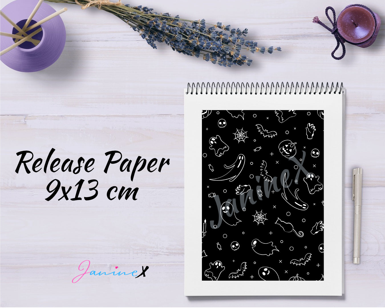 Diamond Painting Motiv Release Paper 9x13 - Halloween