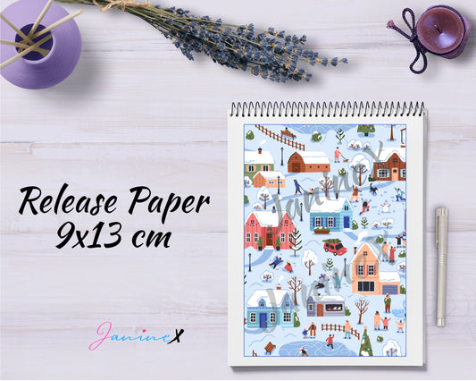Diamond Painting Motiv Release Paper 9x13 - Winter & Weihnachten