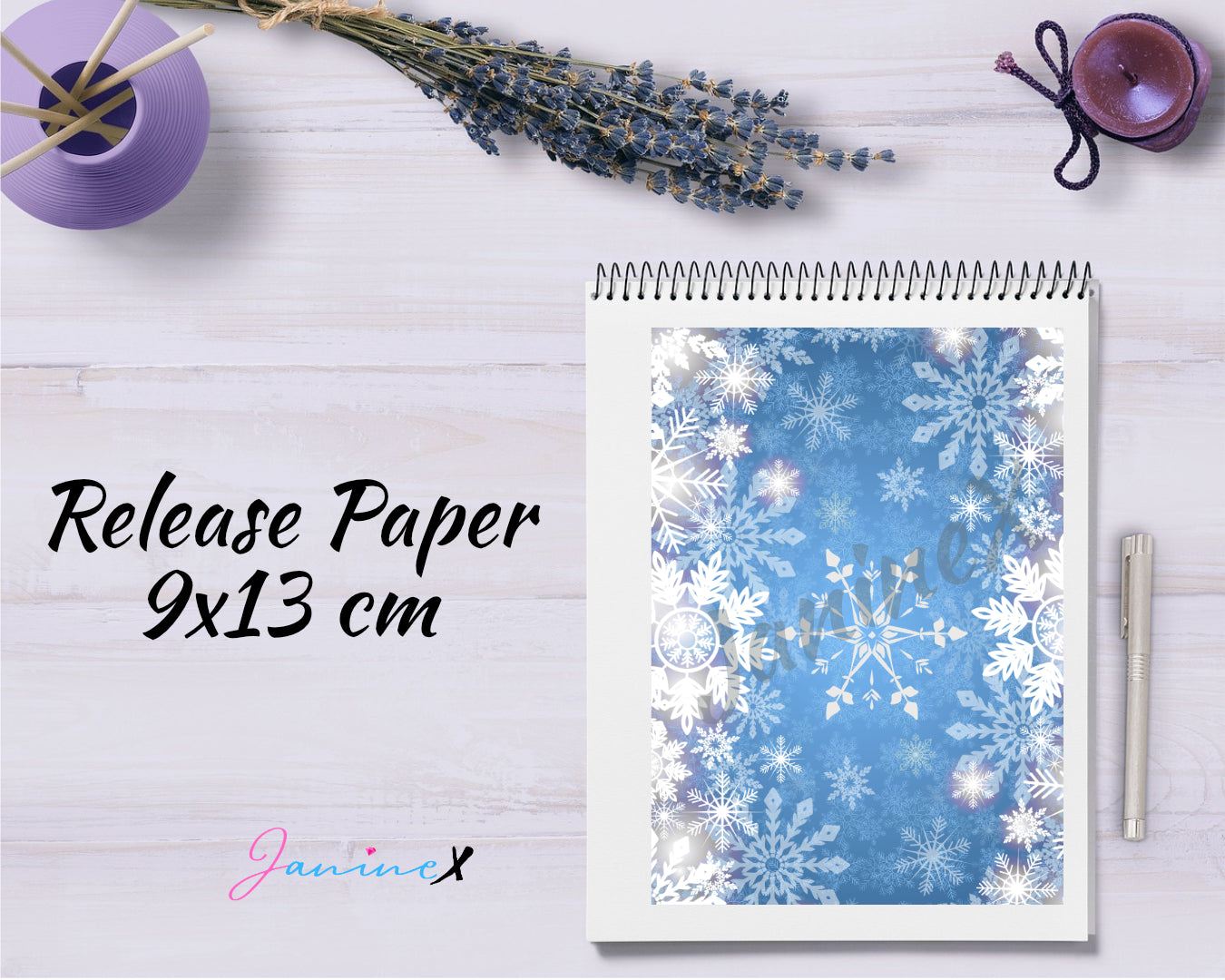 Diamond Painting Motiv Release Paper 9x13 - Winter & Weihnachten