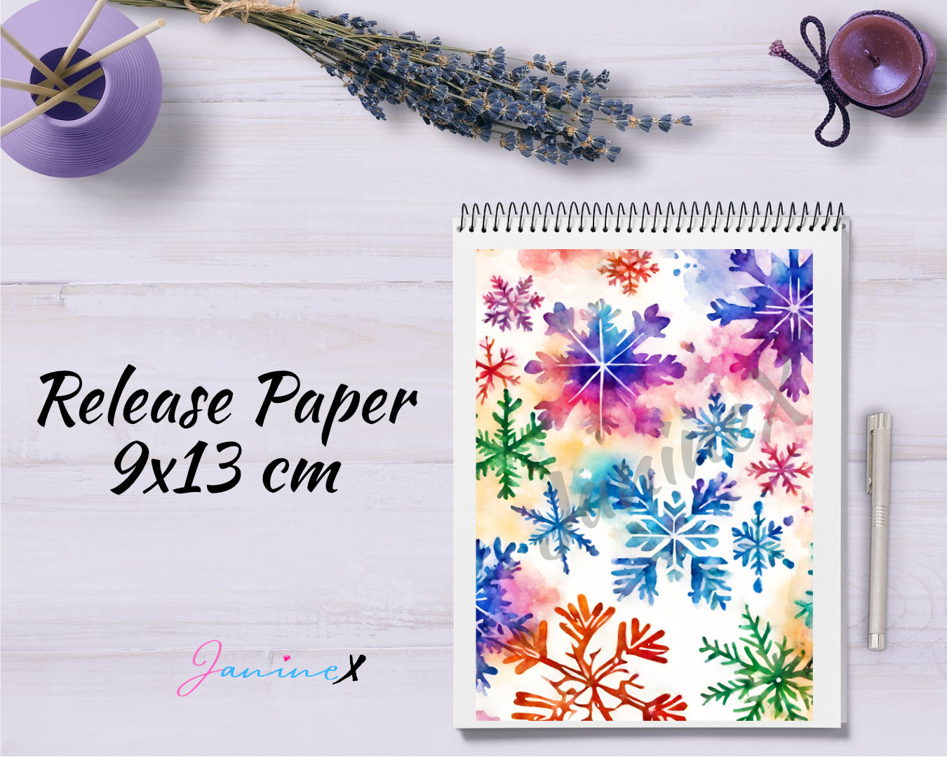 Diamond Painting Motiv Release Paper 9x13 - Winter & Weihnachten