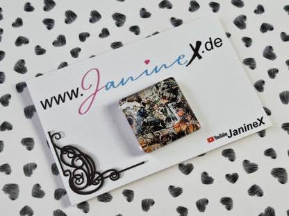 Diamond Painting Bild MIT runden Steine  - Harena`s Artwork "Bärenkind"