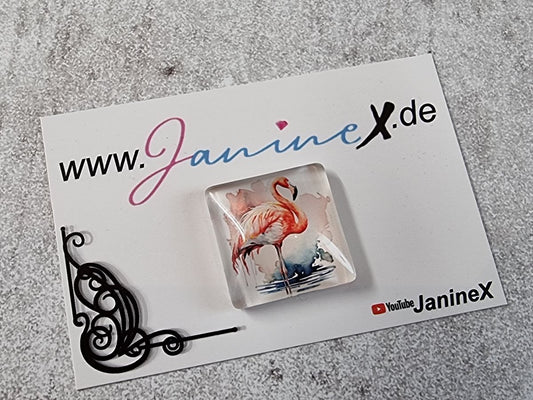 passender Folienmagnet zum Bild “Flamingo”