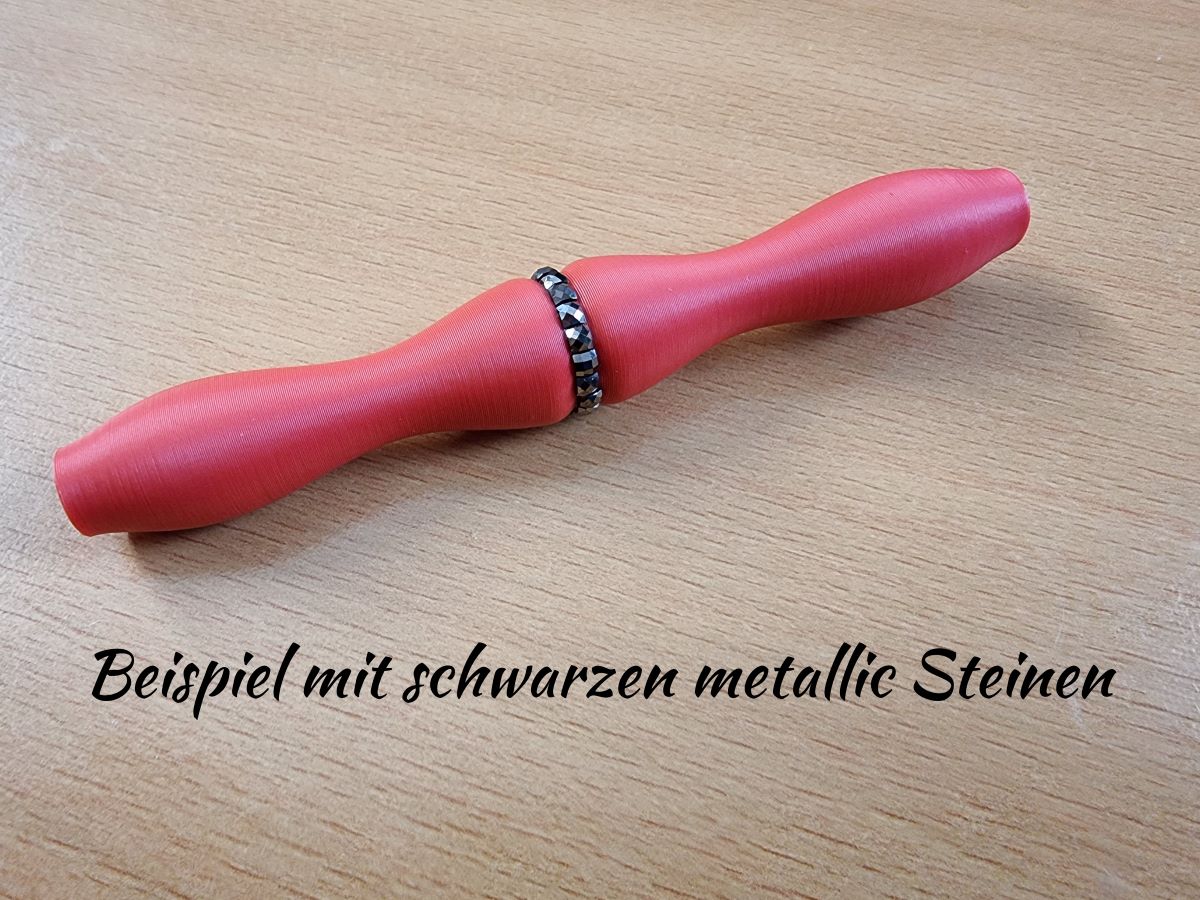 Diamond Painting ergonomischer 3 D Stift #13- gold/orange Silk - wähle deine Variante