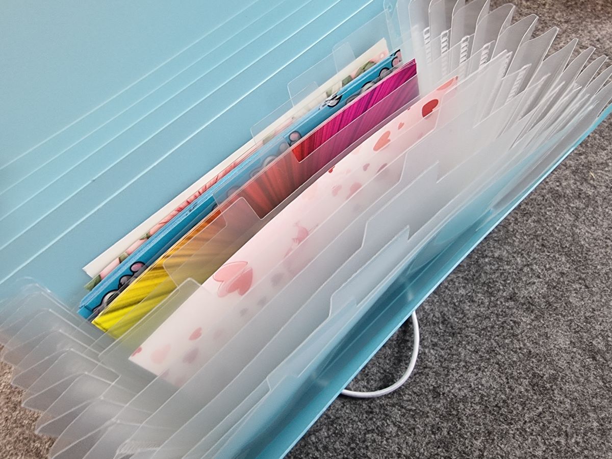 Mäppchen für dein Release Paper - bis 10x15 - lila