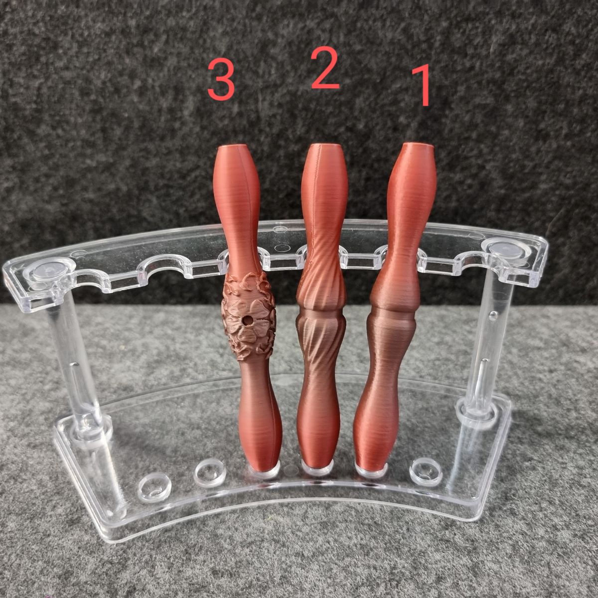 Diamond Painting ergonomischer 3 D Stift #23 - Verlauf kupfer/braun - wähle deine Variante