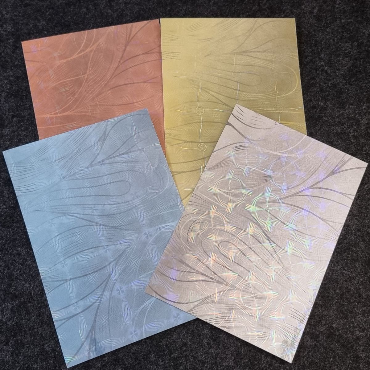 ZUSATZOPTION Effektfolie bzw. Holofolie für dein Release Paper
