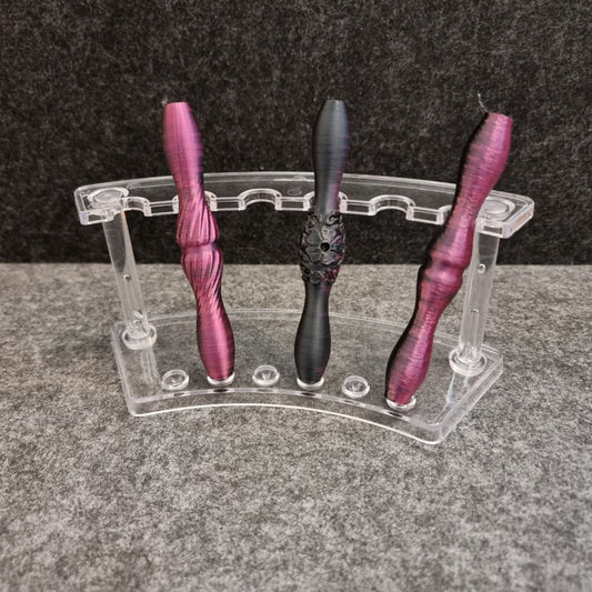 Diamond Painting ergonomischer 3 D Stift #28 - 2farbig schwarz/rose-red - wähle deine Variante