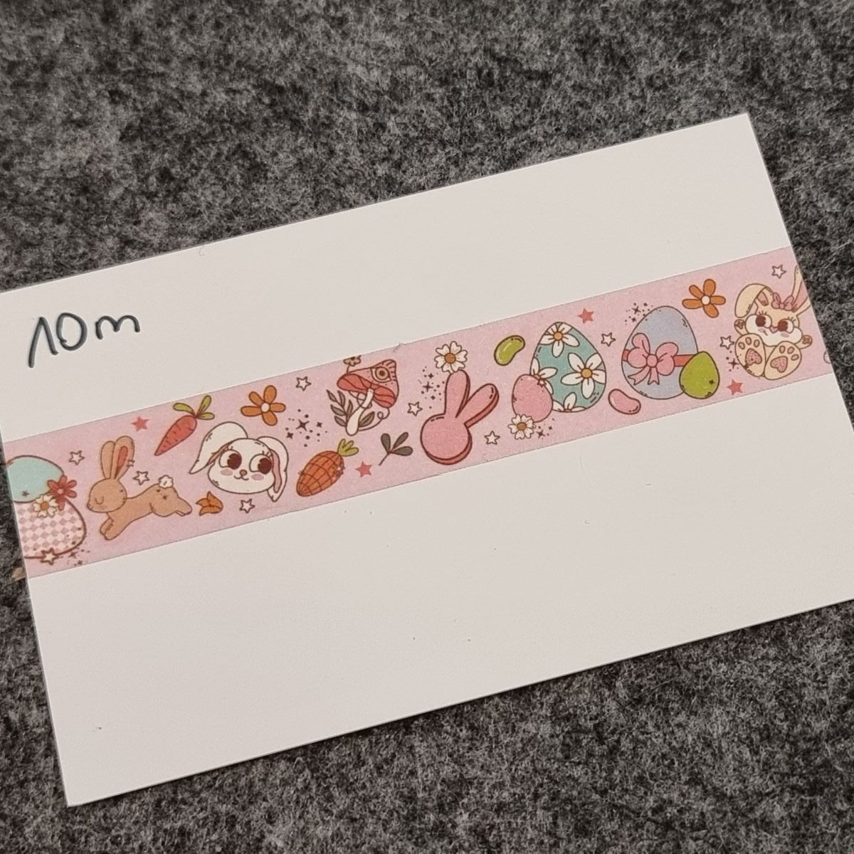 Diamond Painting Washi Tape 15 mm / Abklebeband #19 - Ostern rosa