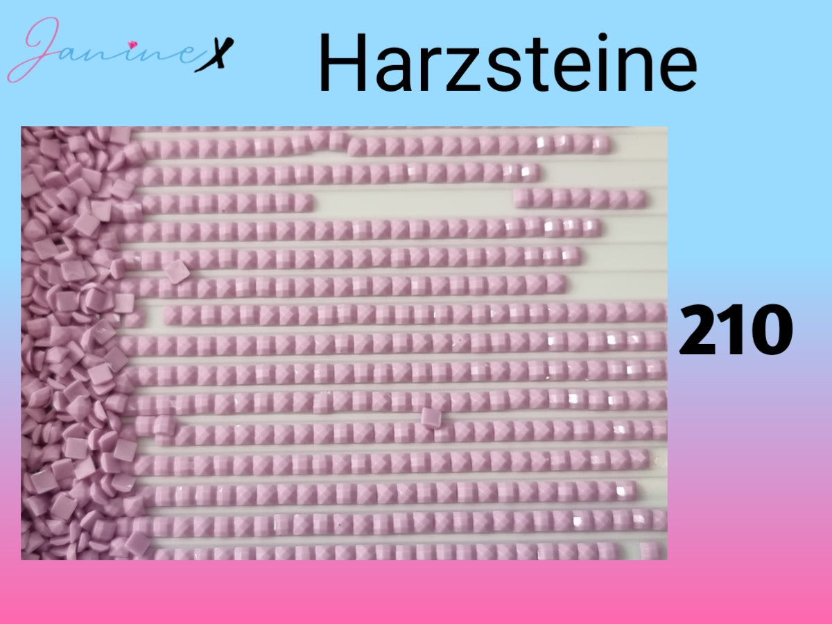 Diamond Painting HARZ Steine eckig 60 Gramm - wähle deine Farbe