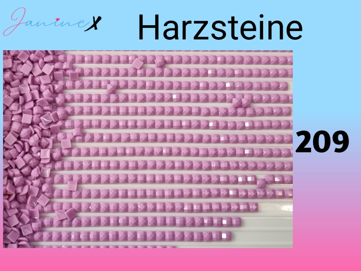 Diamond Painting HARZ Steine eckig 60 Gramm - wähle deine Farbe