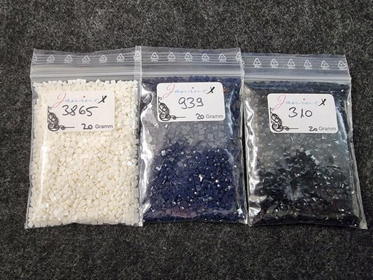 Diamond Painting HARZ Steine eckig gesamt 60 Gramm - wähle deine MIX