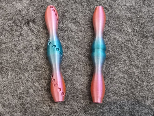 Diamond Painting ergonomischer 3 D Stift #31 - Verlauf pink/petrol