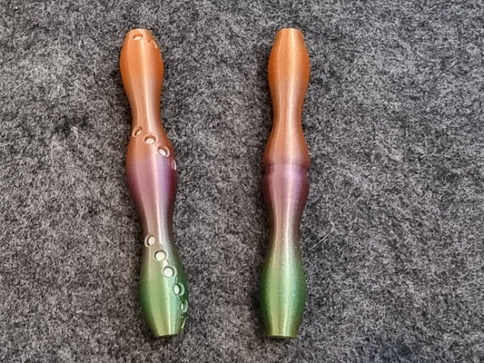 Diamond Painting ergonomischer 3 D Stift #32 - Verlauf grün/lila/gold