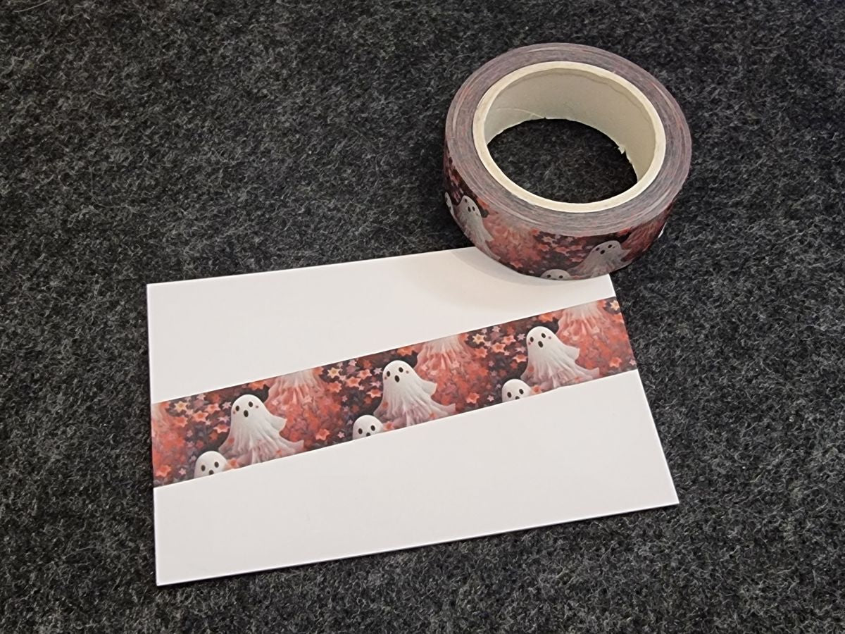 Diamond Painting Washi Tape 15 mm / Abklebeband #35 - Halloween Geister