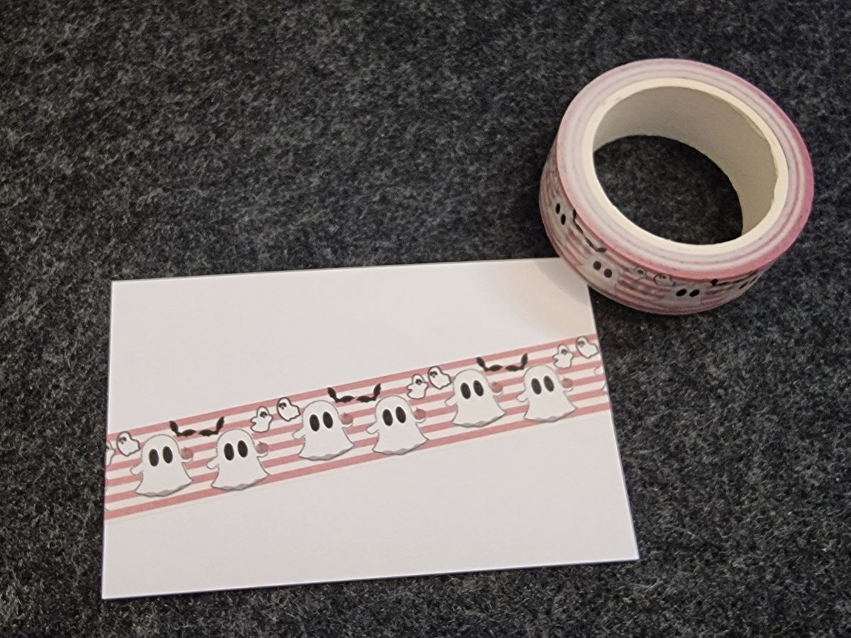 Diamond Painting Washi Tape 15 mm / Abklebeband #34 - Halloween Geister