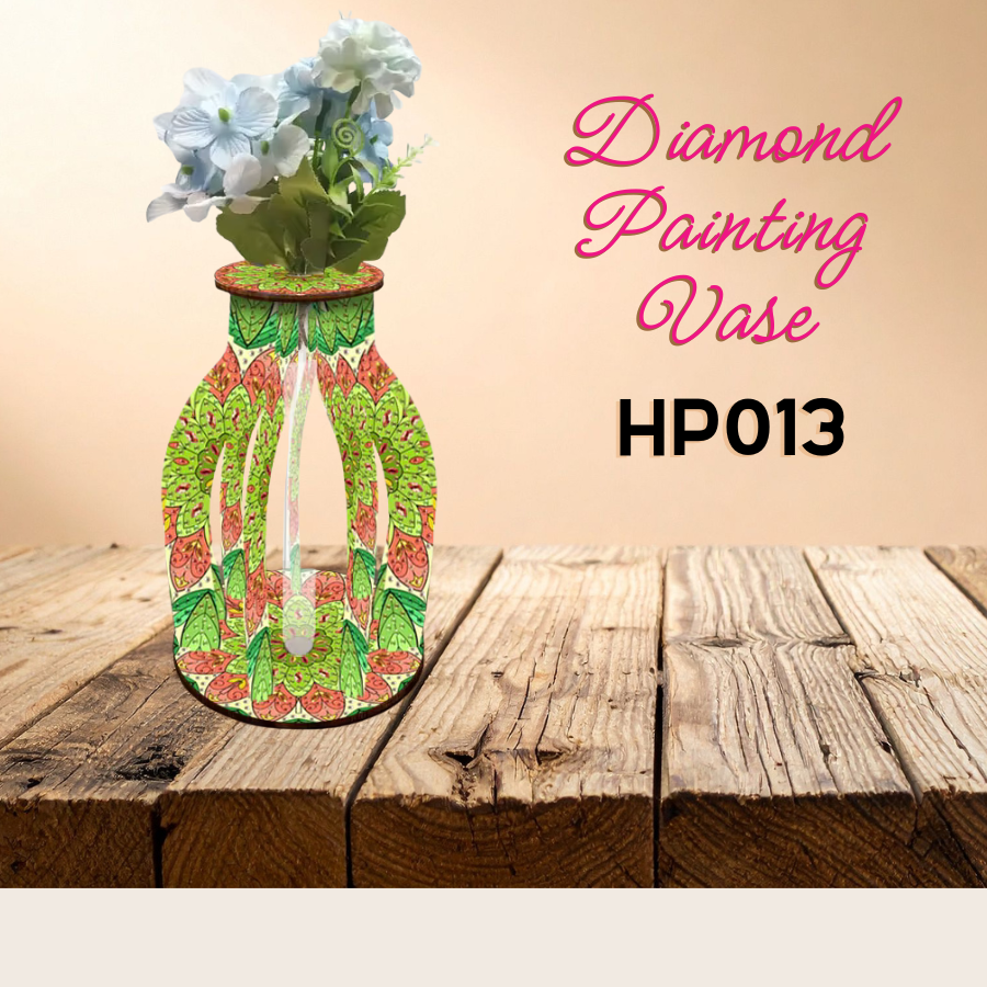 Diamond Painting Vase aus Acryl in Verschiedenen Variationen