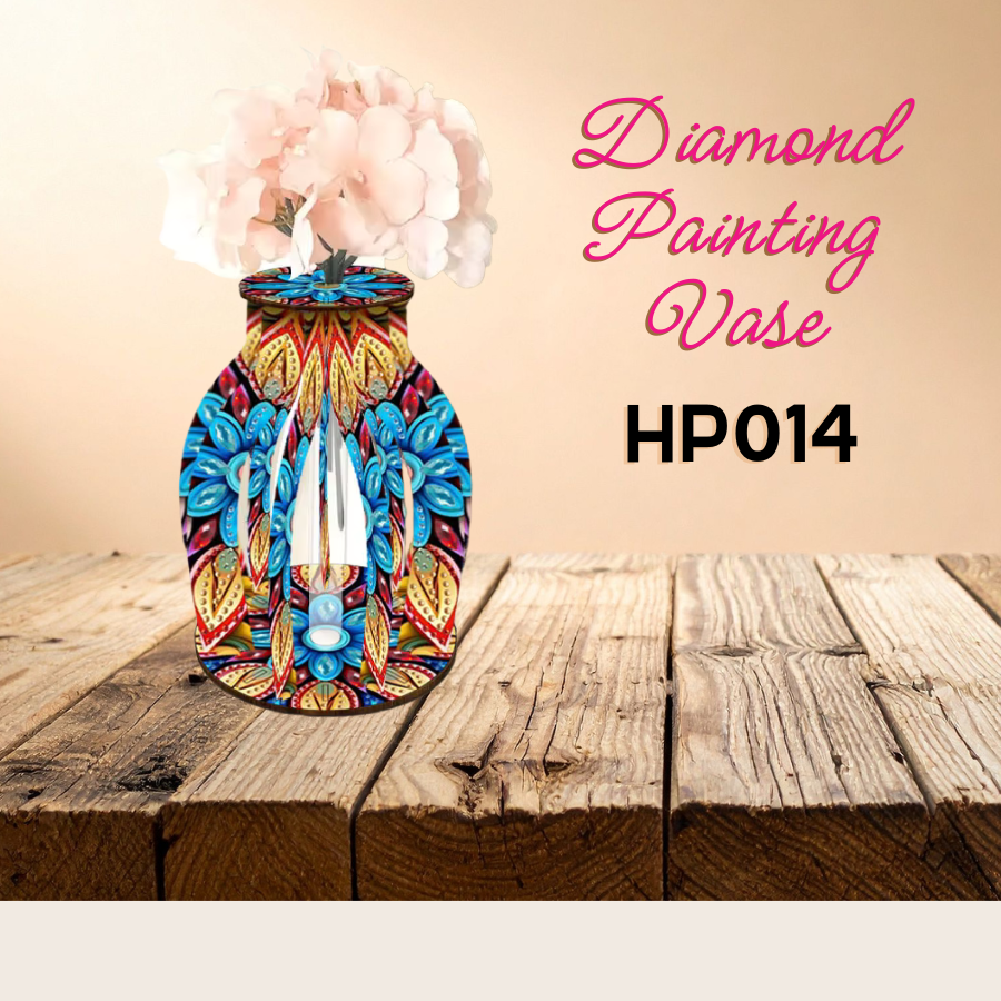 Diamond Painting Vase aus Acryl in Verschiedenen Variationen