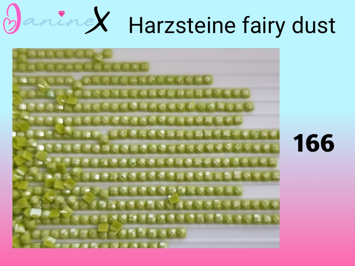 HARZ FairyDust (Schimmersteine) ECKIG - DMC 150 - 999