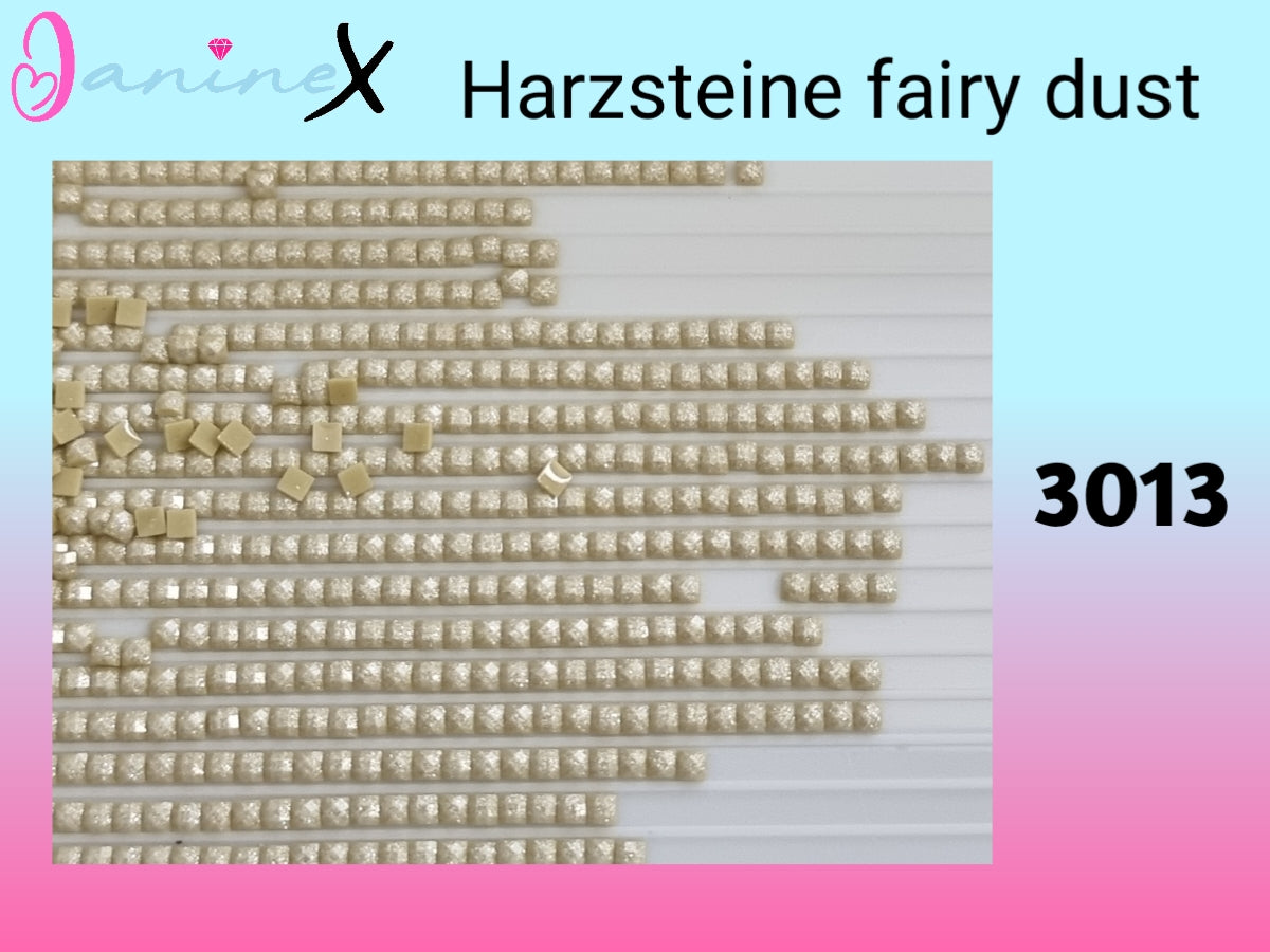 HARZ FairyDust (Schimmersteine) ECKIG - DMC 3000-5200