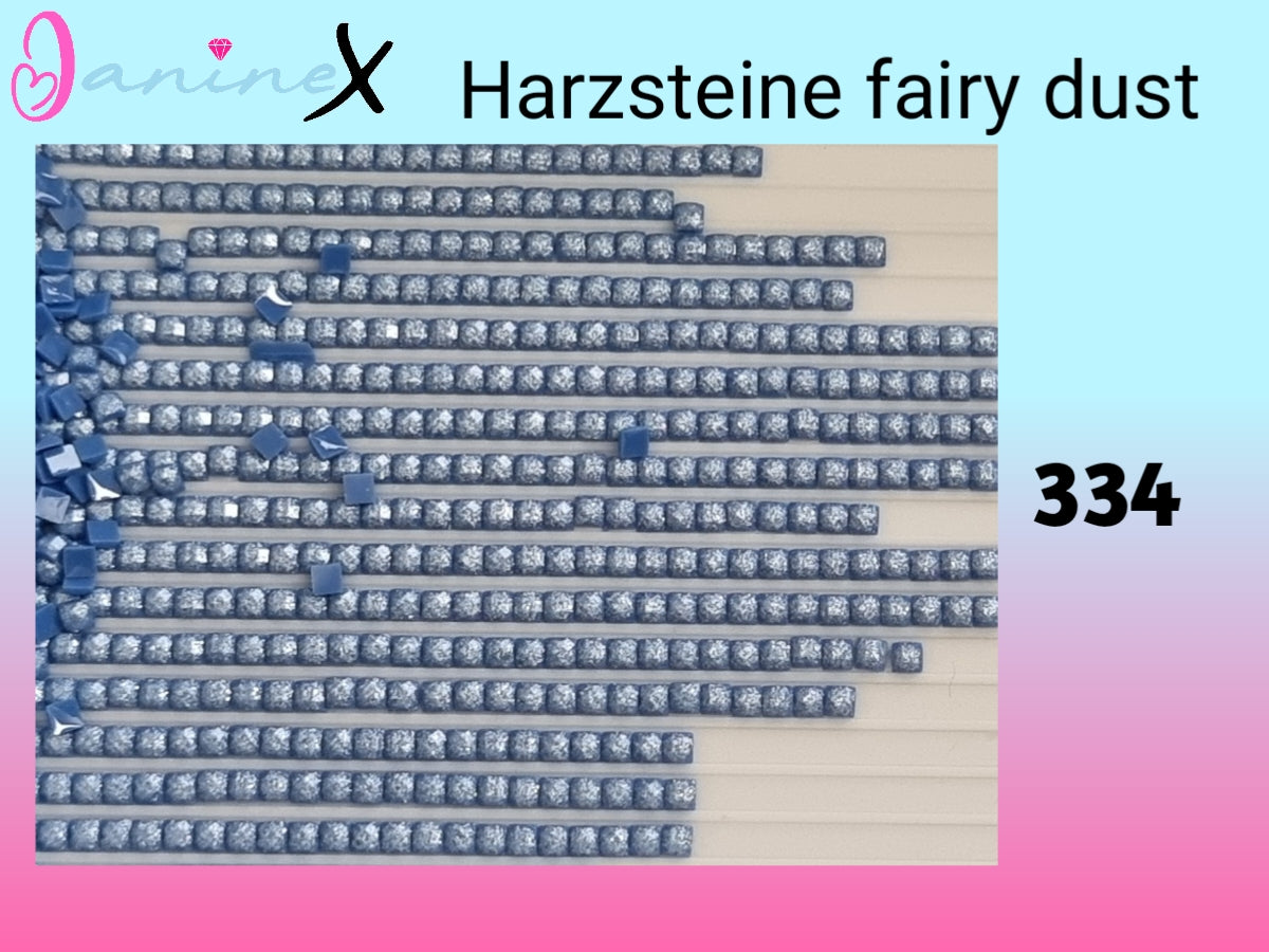 HARZ FairyDust (Schimmersteine) ECKIG - DMC 150 - 999