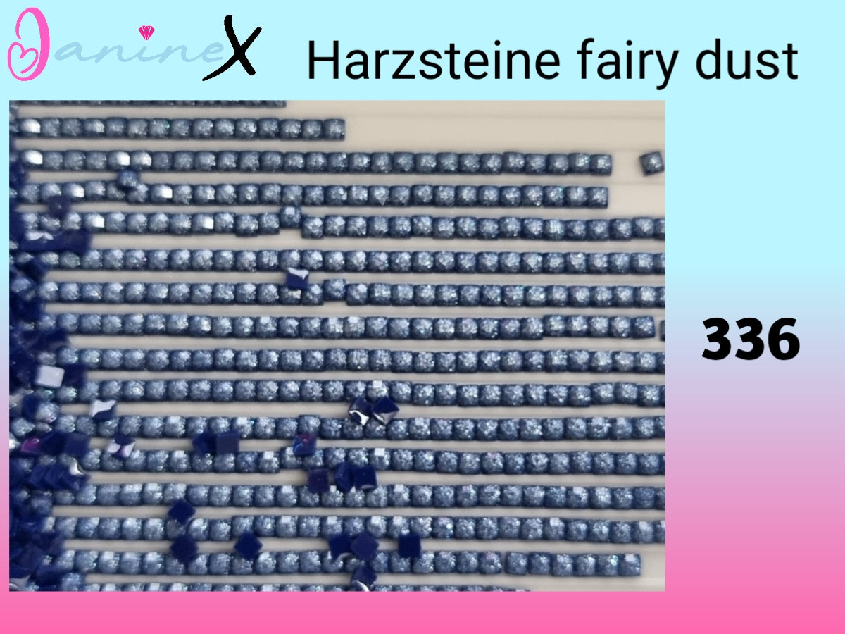 HARZ FairyDust (Schimmersteine) ECKIG - DMC 150 - 999