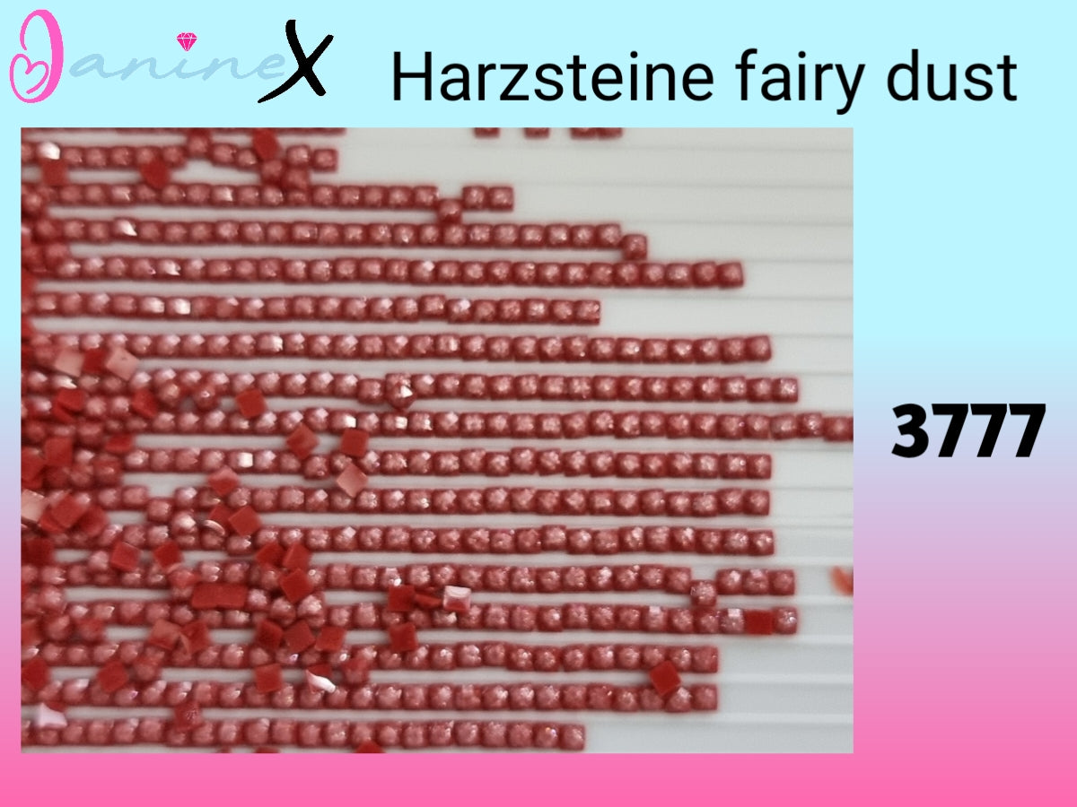 HARZ FairyDust (Schimmersteine) ECKIG - DMC 3000-5200