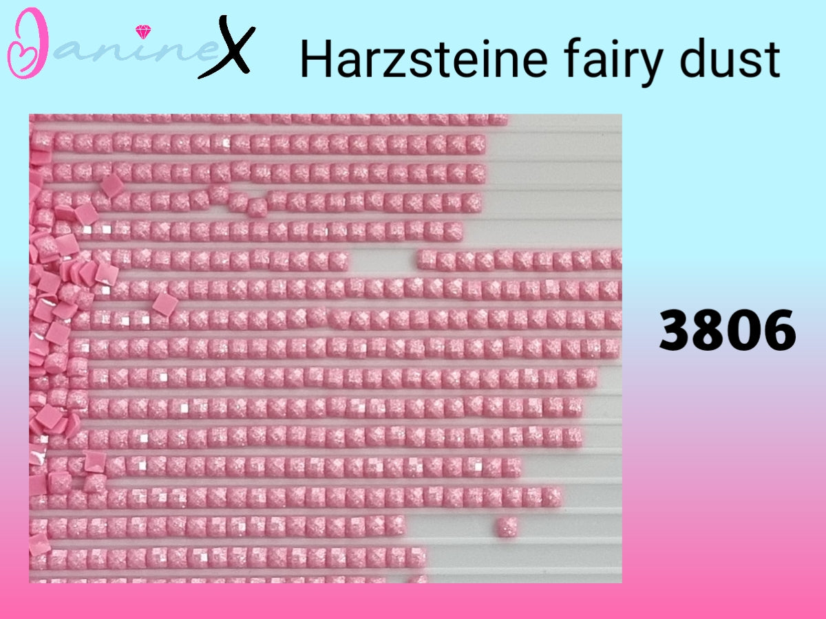 HARZ FairyDust (Schimmersteine) ECKIG - DMC 3000-5200
