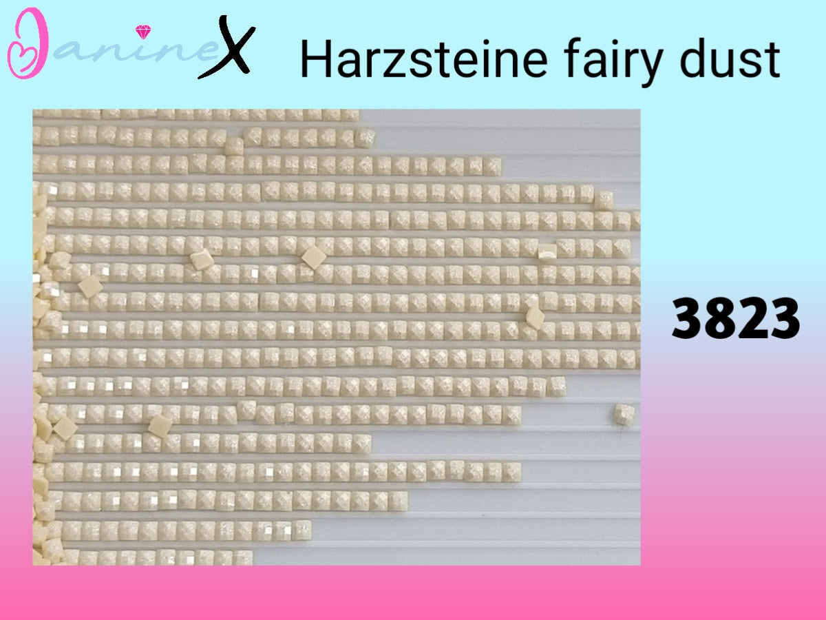 HARZ FairyDust (Schimmersteine) ECKIG - DMC 3000-5200