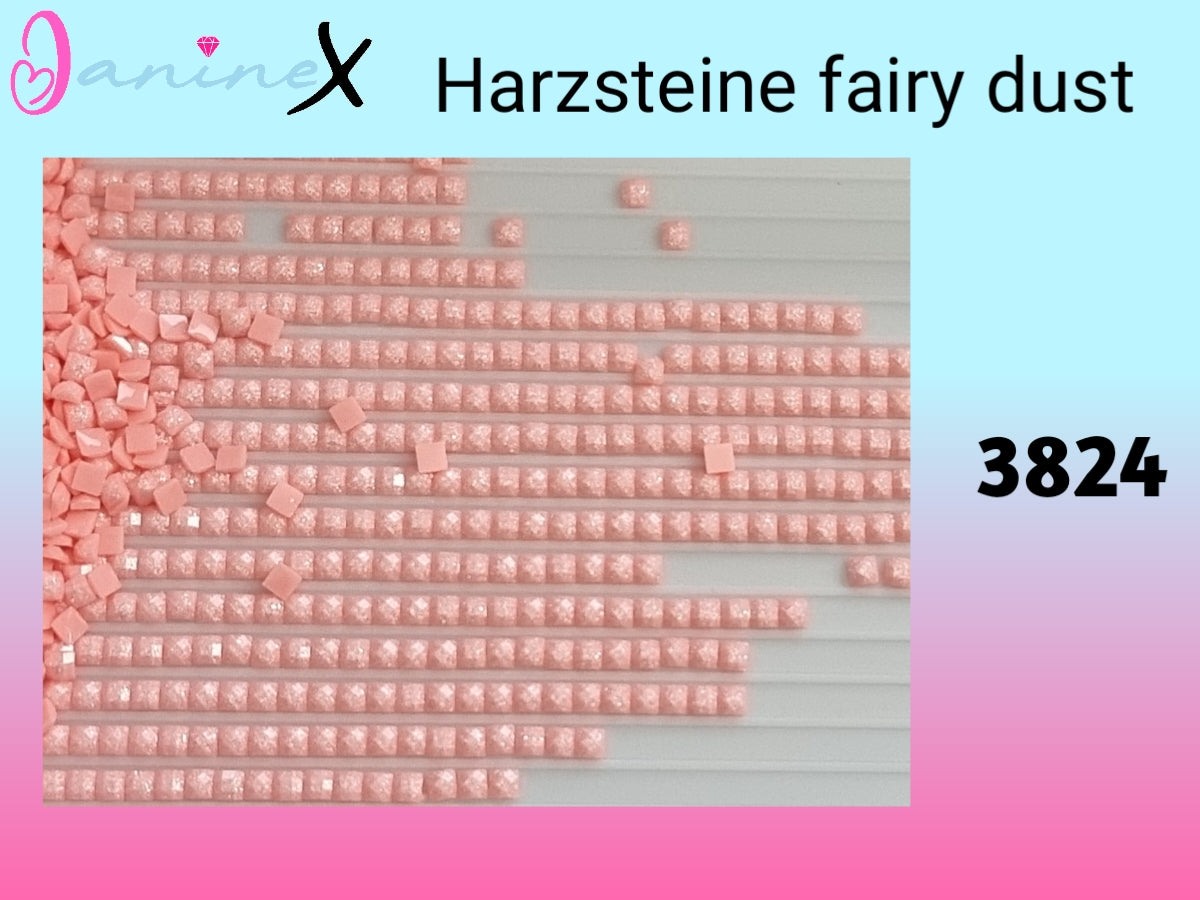 HARZ FairyDust (Schimmersteine) ECKIG - DMC 3000-5200