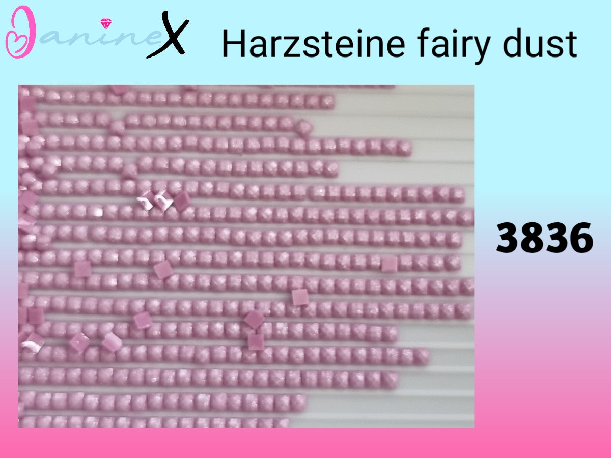 HARZ FairyDust (Schimmersteine) ECKIG - DMC 3000-5200
