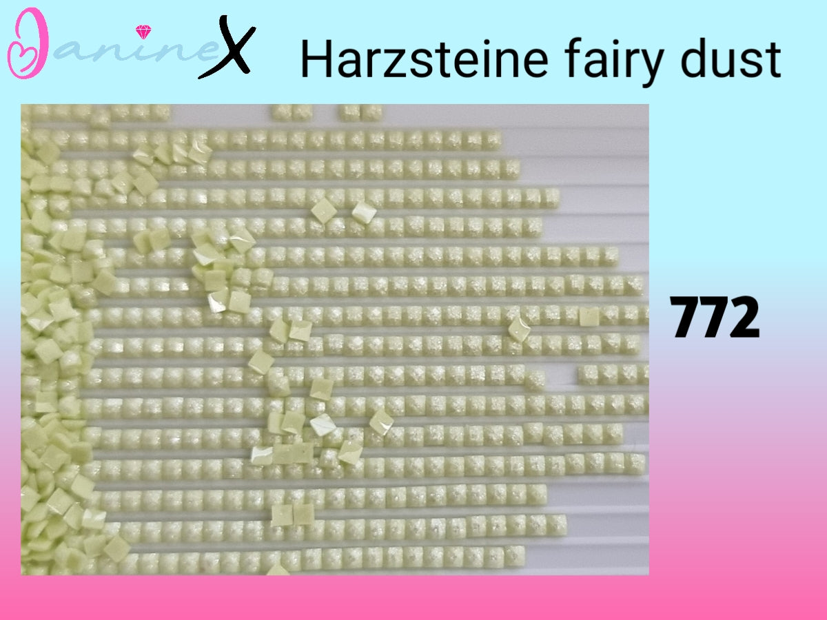 HARZ FairyDust (Schimmersteine) ECKIG - DMC 150 - 999