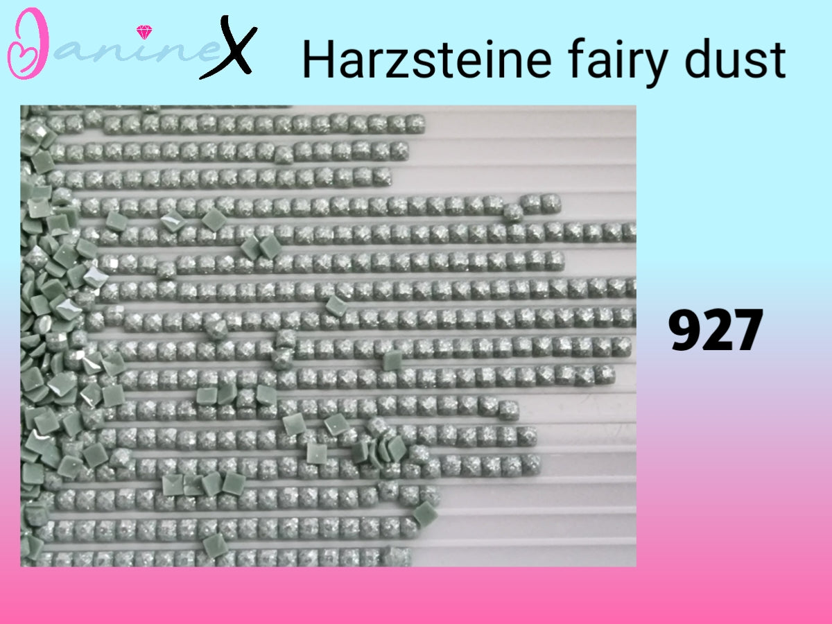 HARZ FairyDust (Schimmersteine) ECKIG - DMC 150 - 999