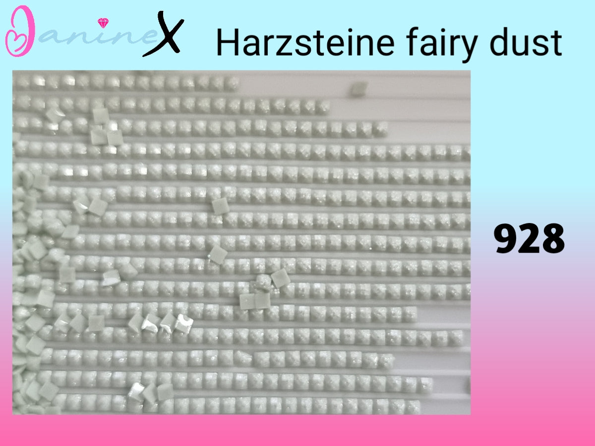 HARZ FairyDust (Schimmersteine) ECKIG - DMC 150 - 999