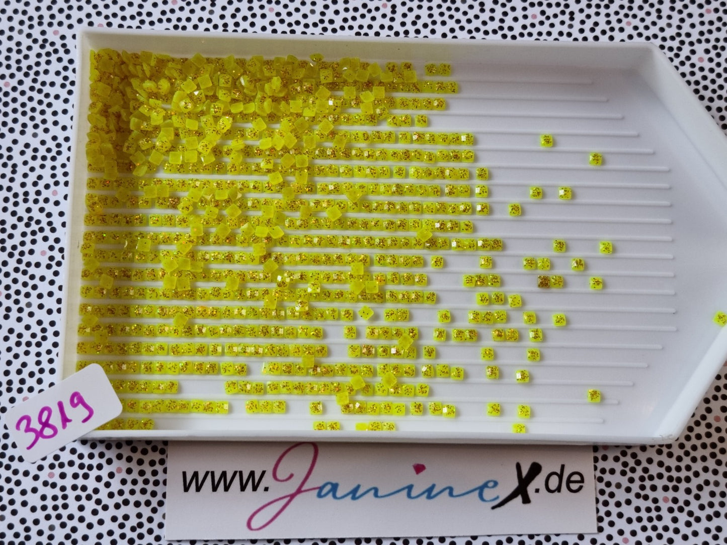 Jelly FairyDust (Schimmersteine) ECKIG - wähle deine Farbe