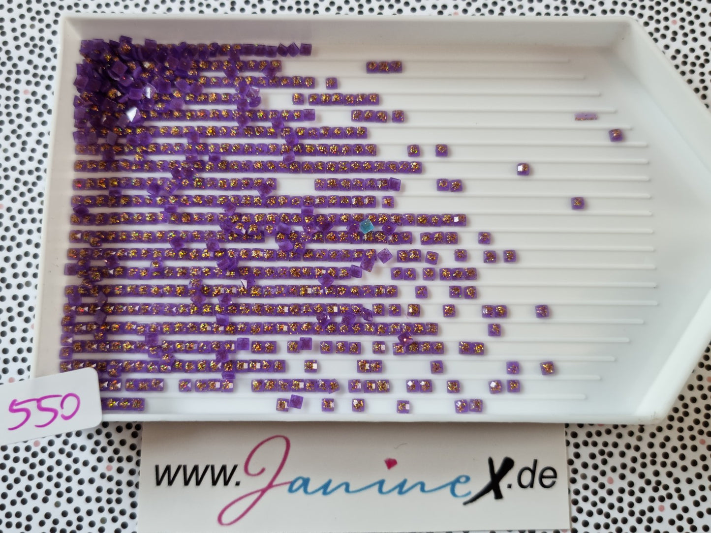 Jelly FairyDust (Schimmersteine) ECKIG - wähle deine Farbe