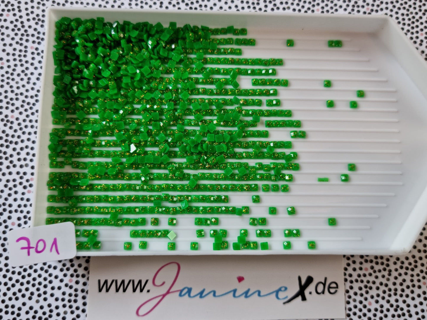 Jelly FairyDust (Schimmersteine) ECKIG - wähle deine Farbe