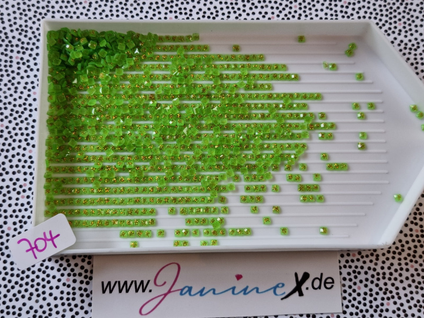 Jelly FairyDust (Schimmersteine) ECKIG - wähle deine Farbe