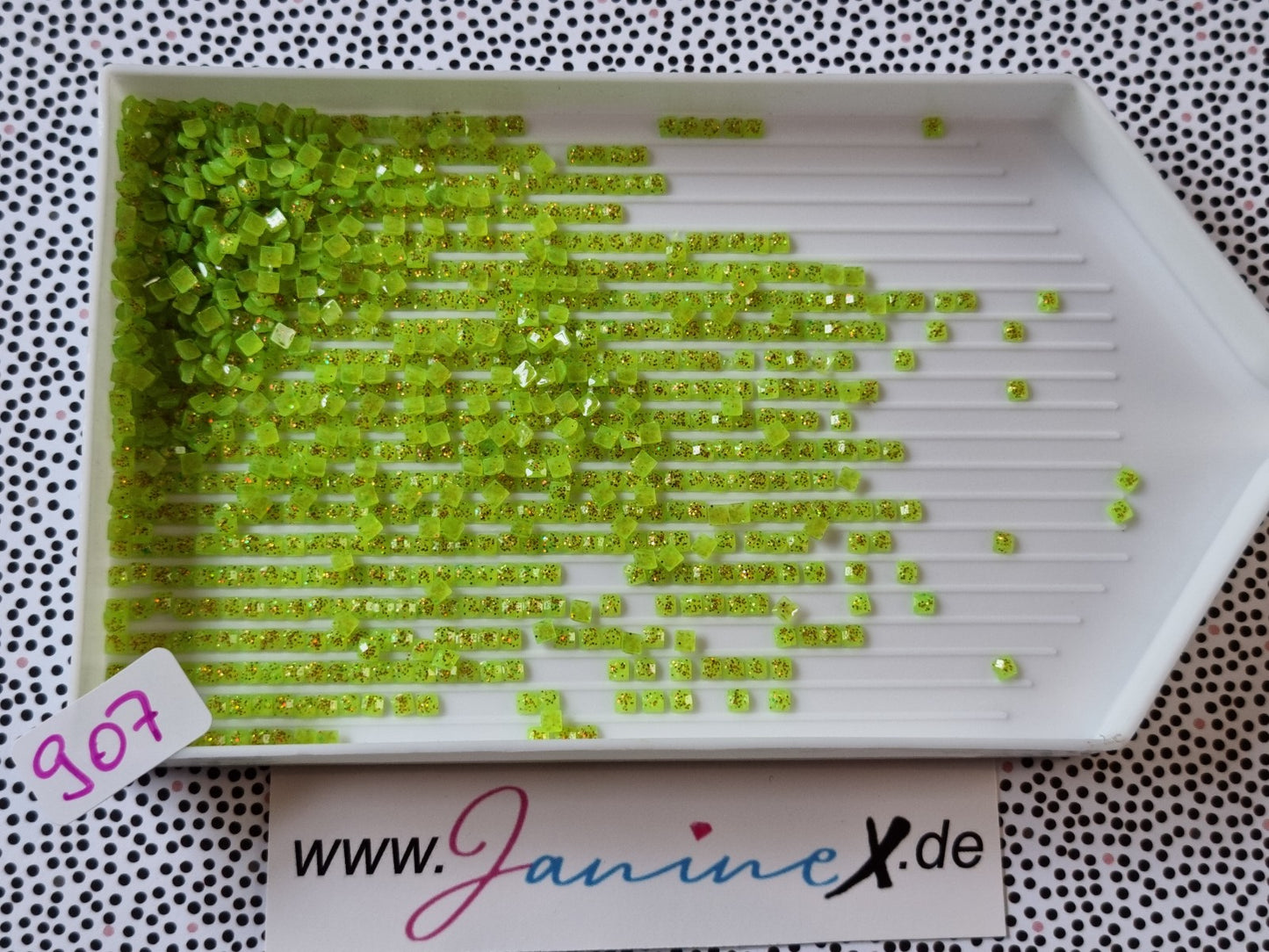 Jelly FairyDust (Schimmersteine) ECKIG - wähle deine Farbe