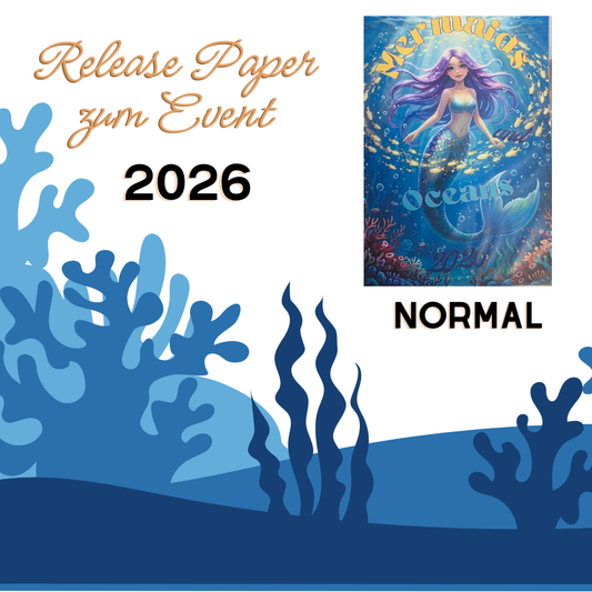 Motiv Release Paper 9x13 cm zum Event "mermaid and oceans" 2026 by NATZ - Variante auswählbar