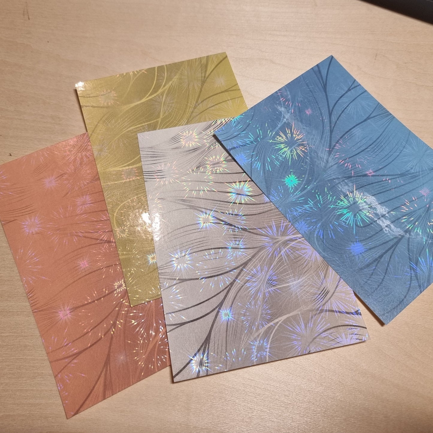 ZUSATZOPTION Effektfolie bzw. Holofolie für dein Release Paper