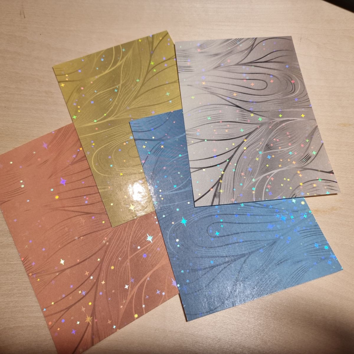 ZUSATZOPTION Effektfolie bzw. Holofolie für dein Release Paper