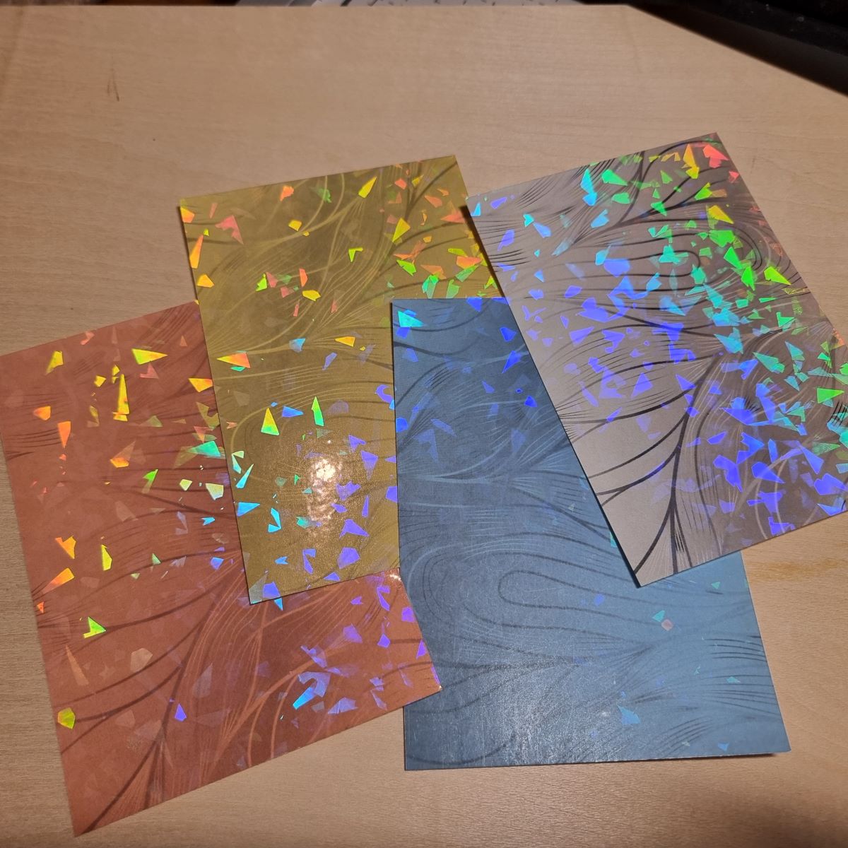 ZUSATZOPTION Effektfolie bzw. Holofolie für dein Release Paper
