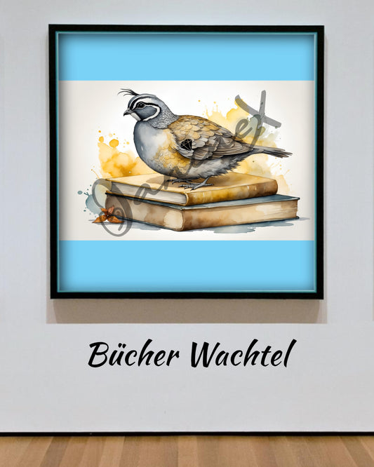 Vorbestellung  - Diamond Painting Bild JX-0073 - lizenziert "Bücher Wachtel" wähle deine Variante