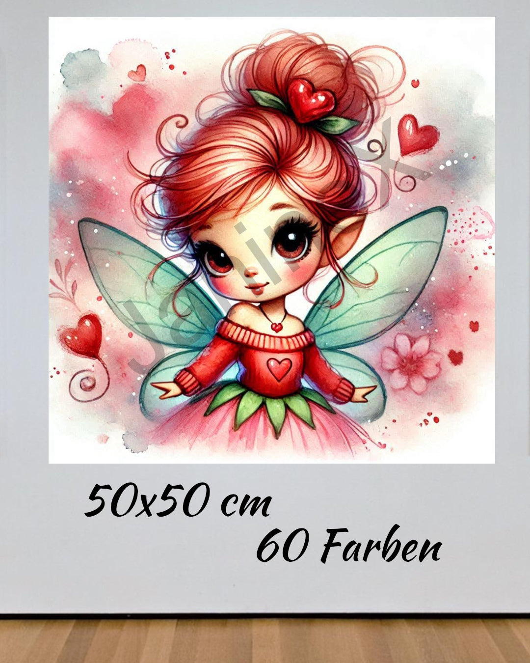 limitiertes Diamond Painting Bild JXA-001 - Fee Amanda