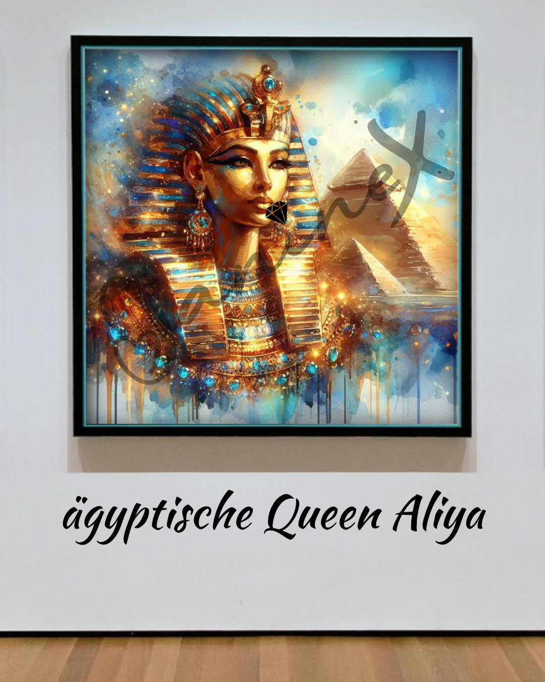 VORBESTELLUNG Diamond Painting ECKIG JXA-006 - ägyptische Queen Aliya